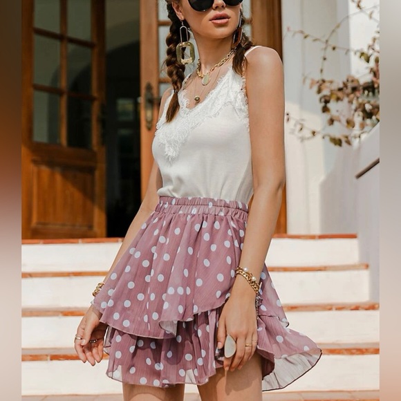 Polka Dot Skirt - Picture 6 of 8